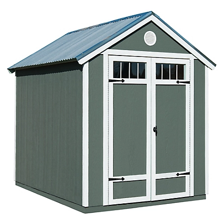 6 x 8 wood storage shed