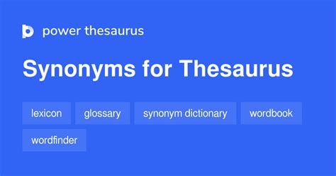 adjusting thesaurus