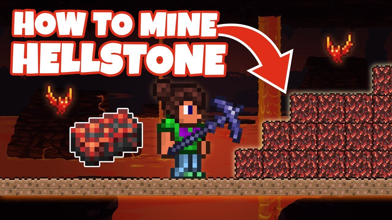 what pickaxe can mine hellstone