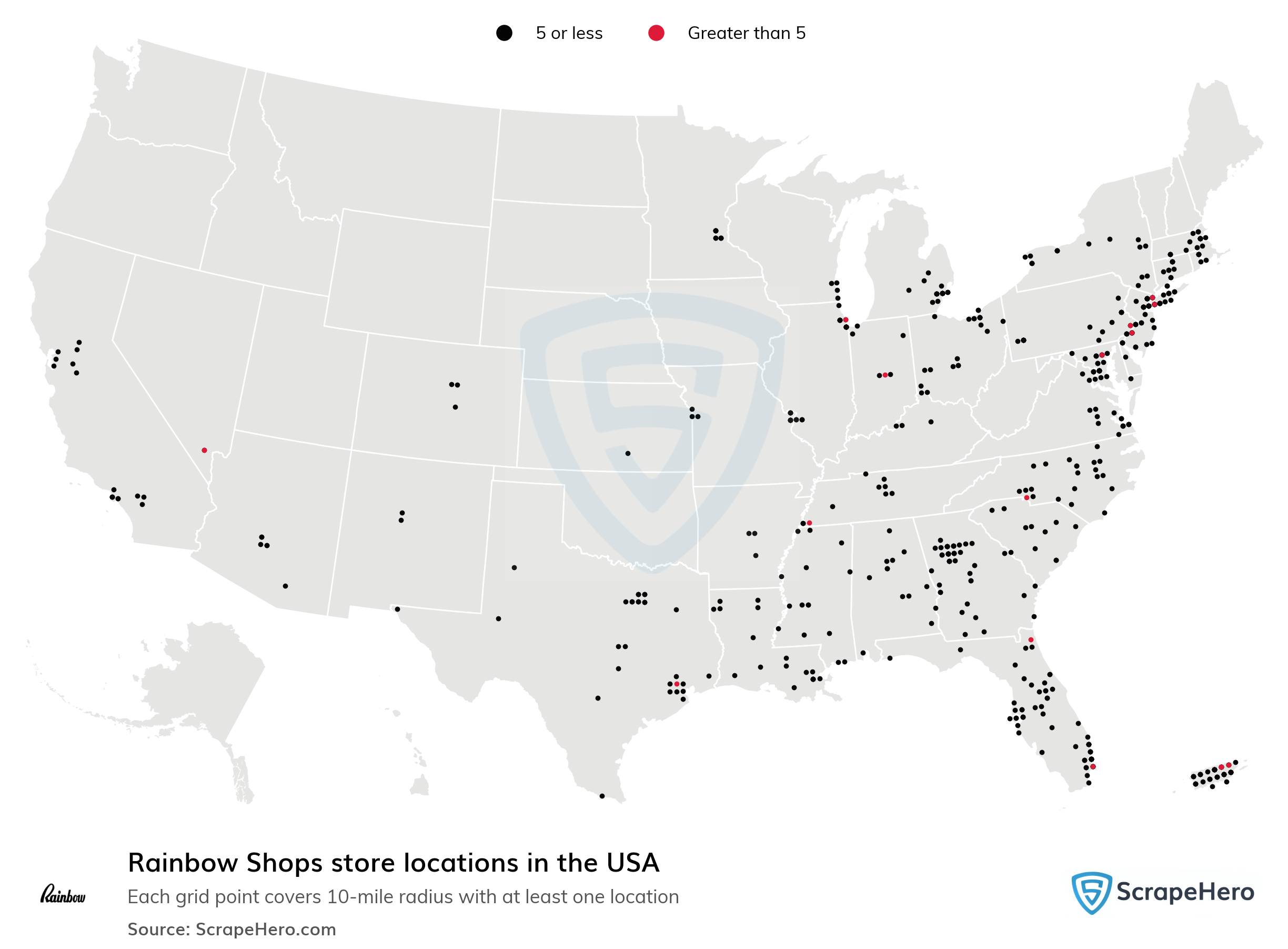 rainbow shop locations