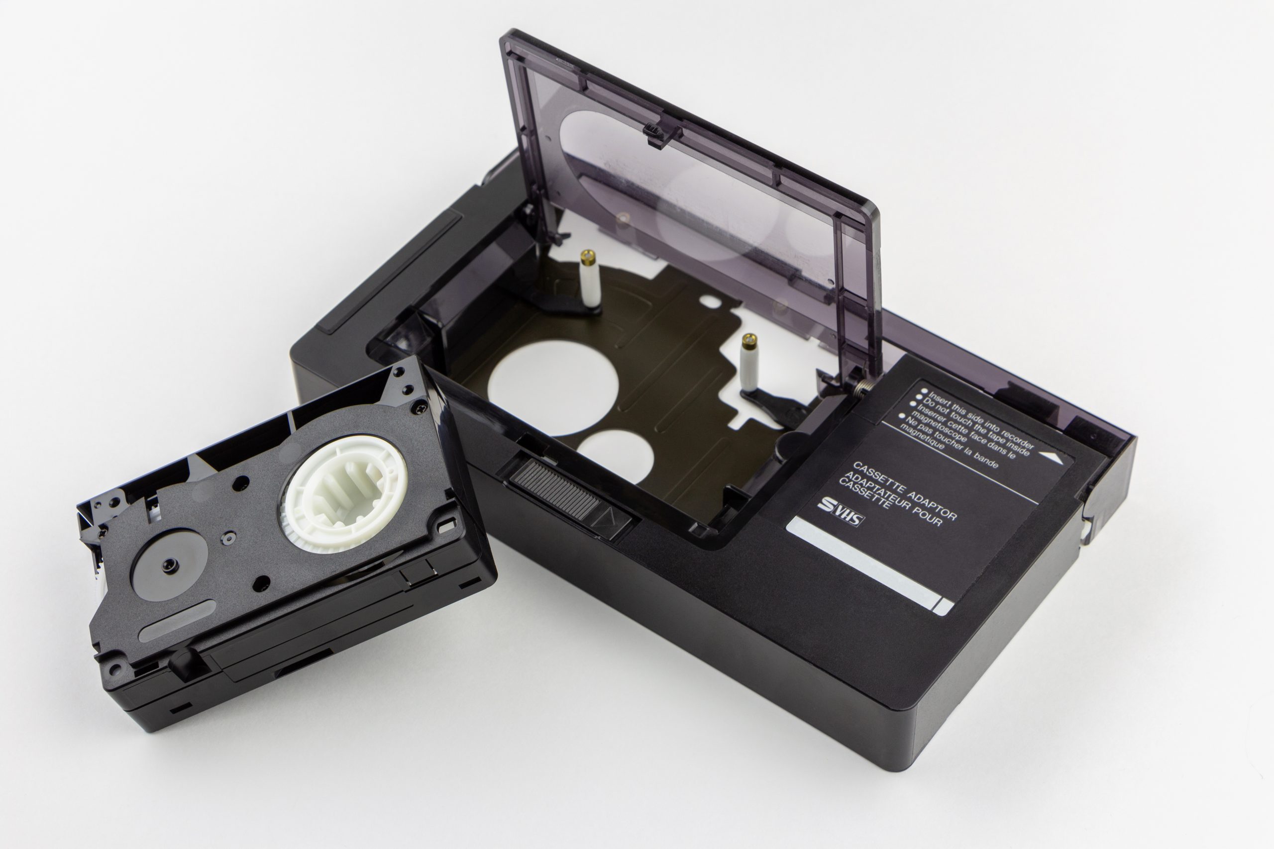 vhs tape adapter for vhs-c tapes