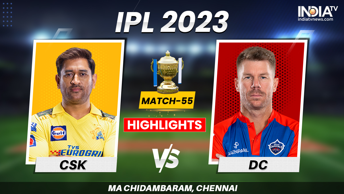 ipl highlights csk vs dc