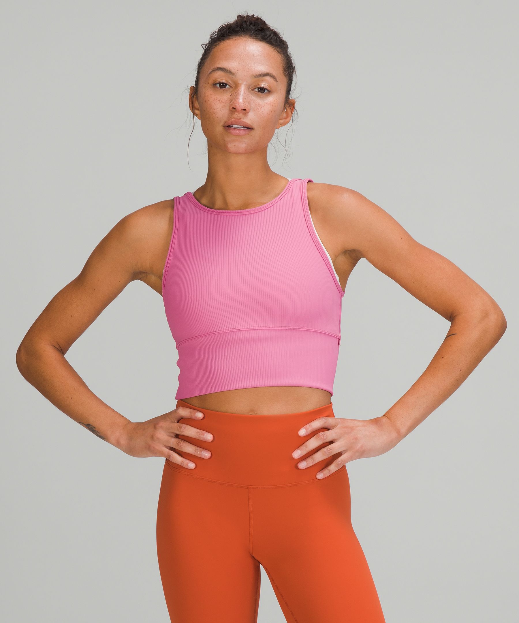 lululemon pink top