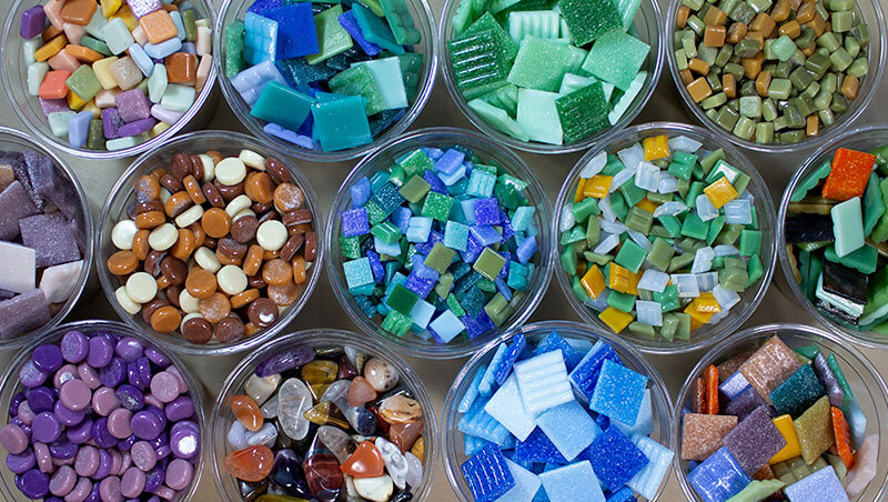 mosaic pieces for crafts