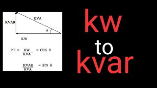 ampere to kvar calculator