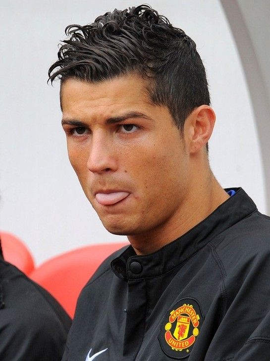 ronaldo haircut 2012