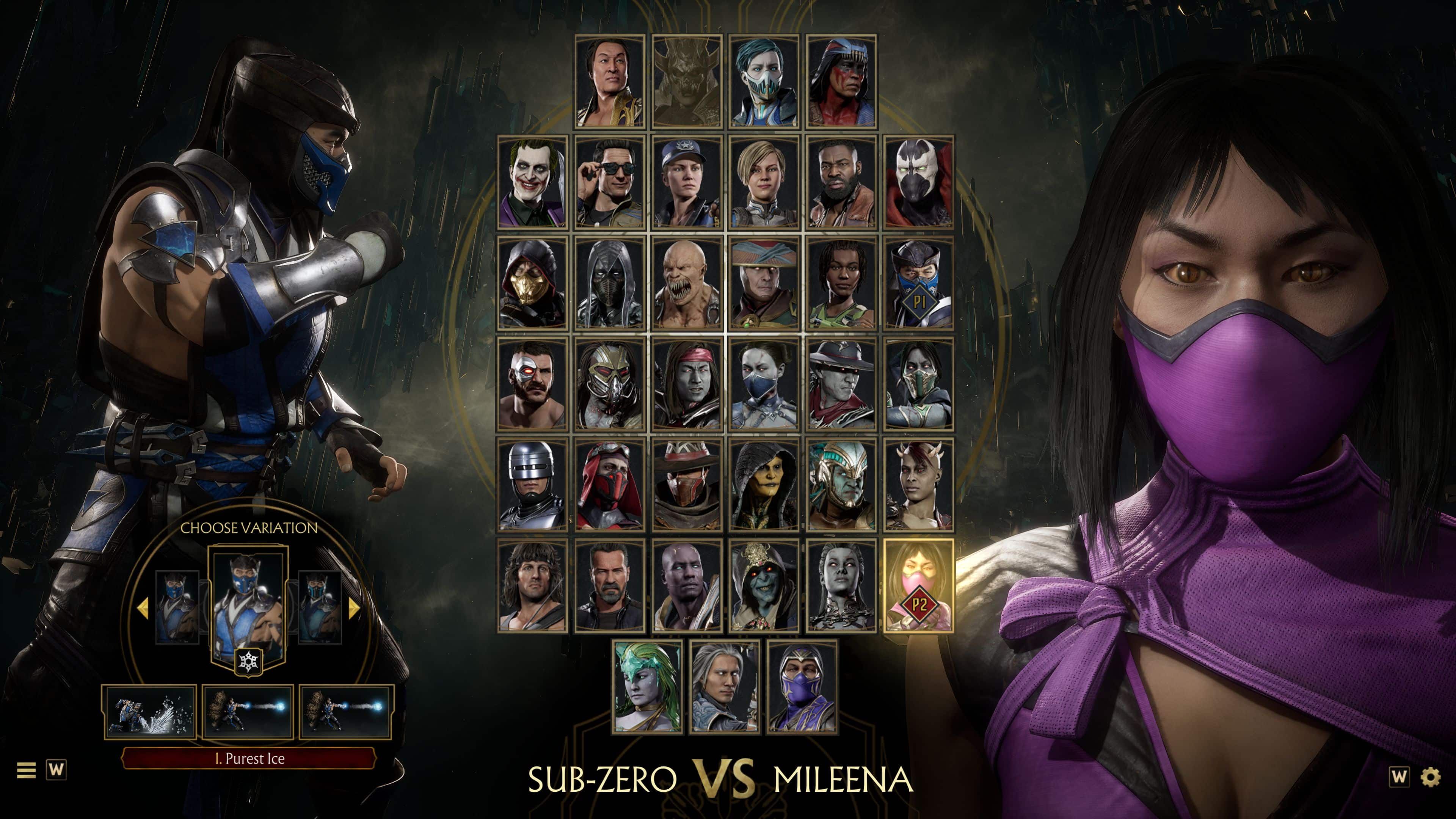 mk11 roster