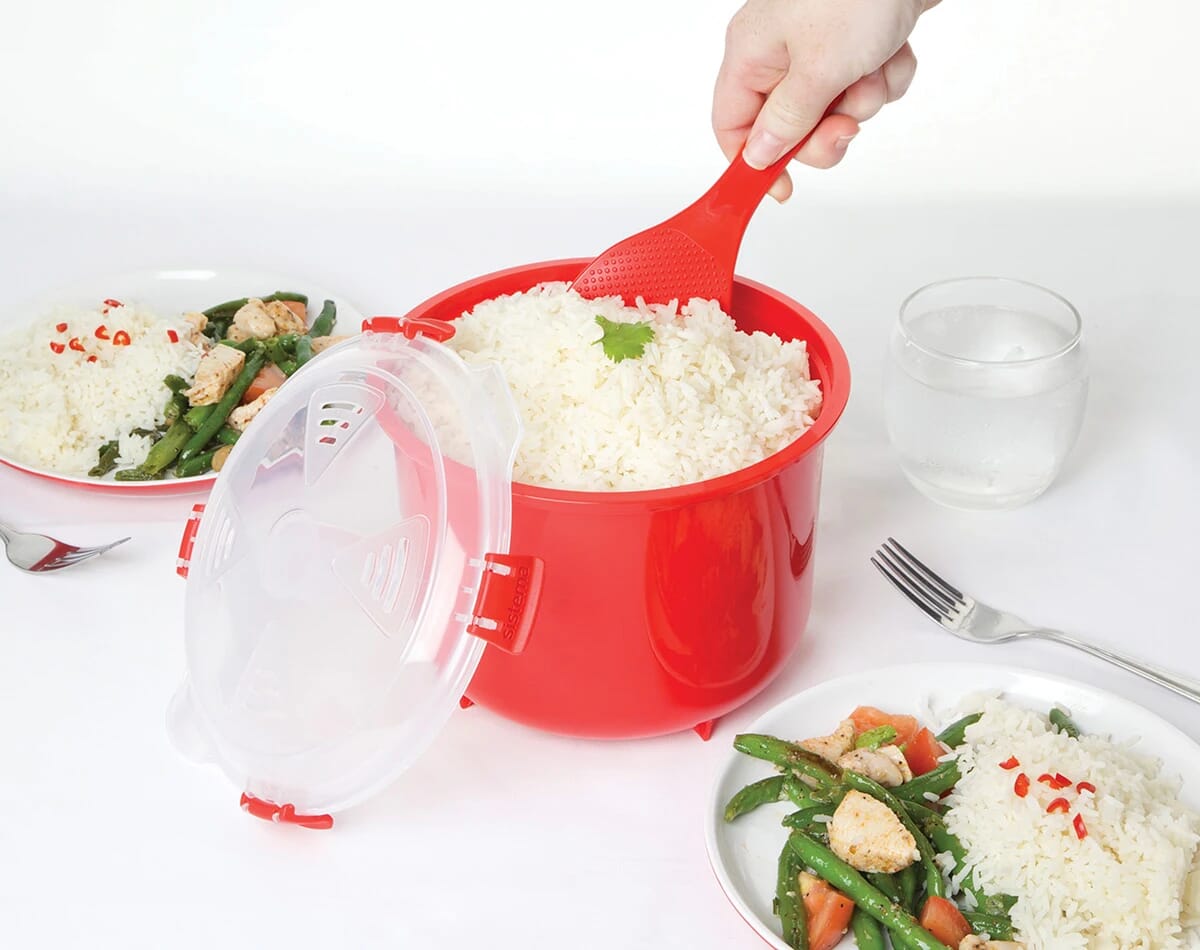 sistema rice steamer microwave