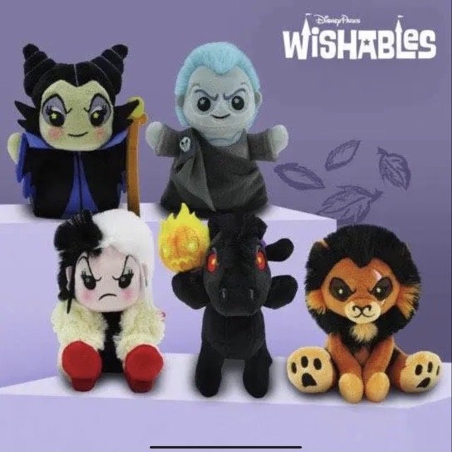 disney villains plush toys