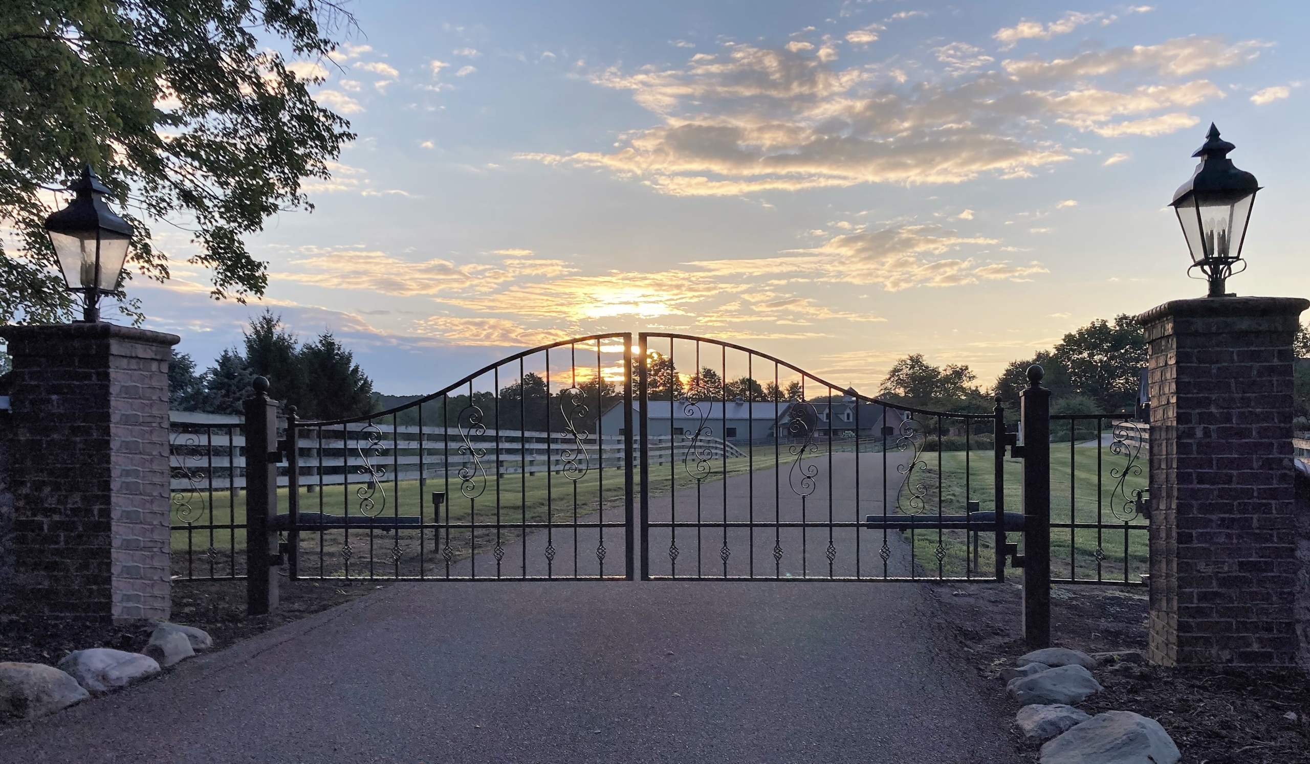 custom driveway gates