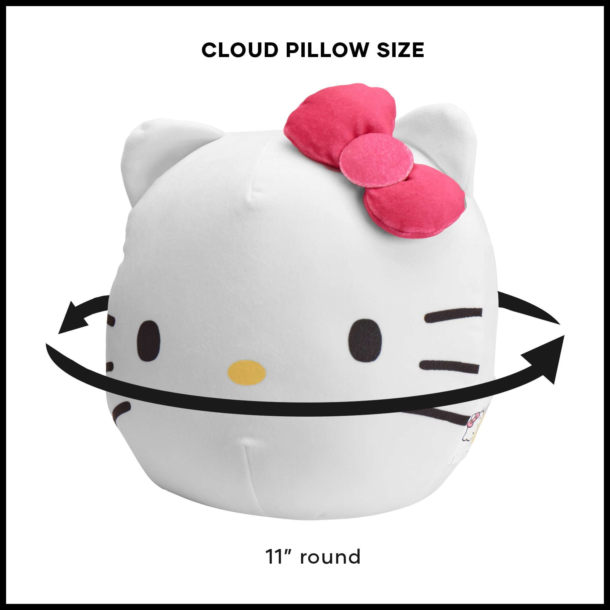 travel cloud pillow hello kitty