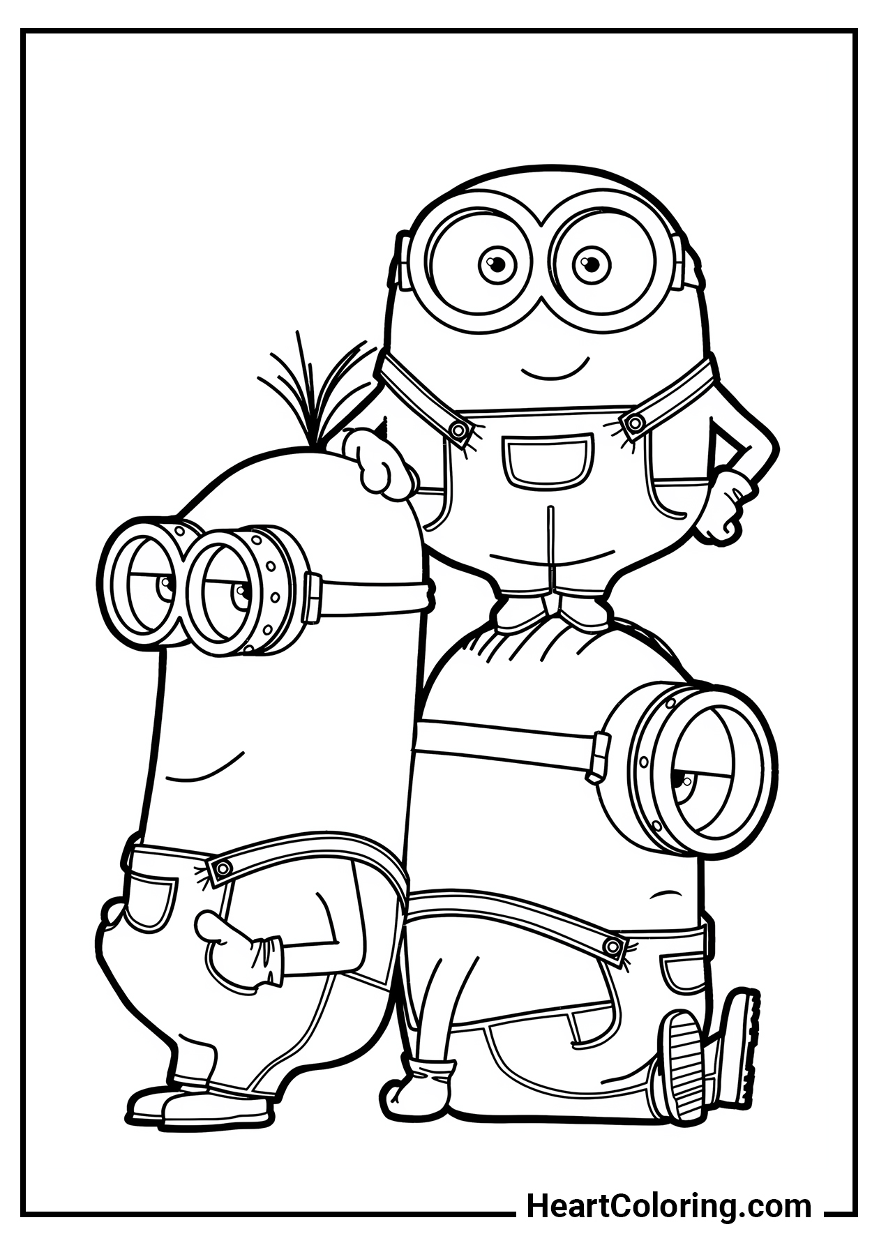 minions para colorear