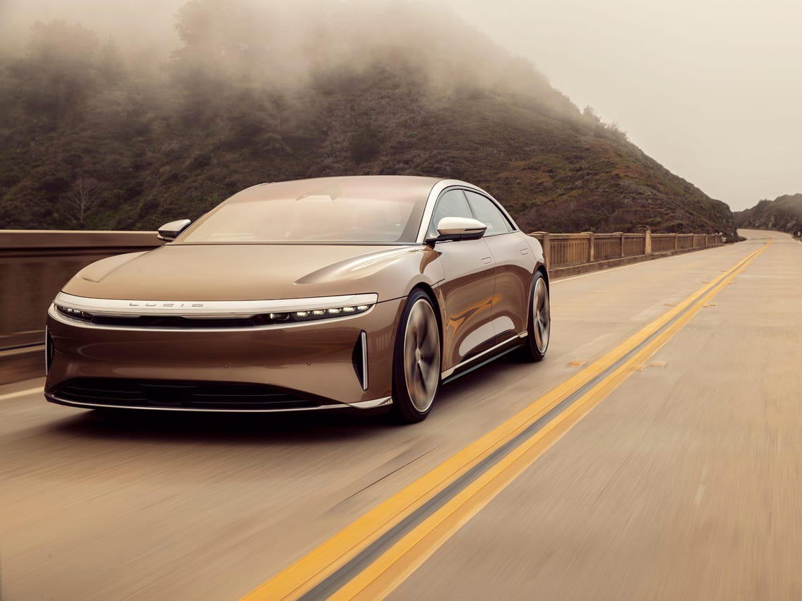 lucid motors share price