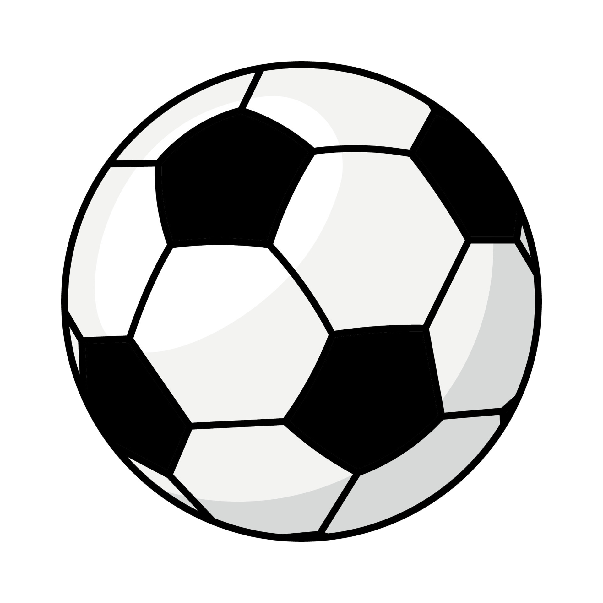 clip art soccer ball