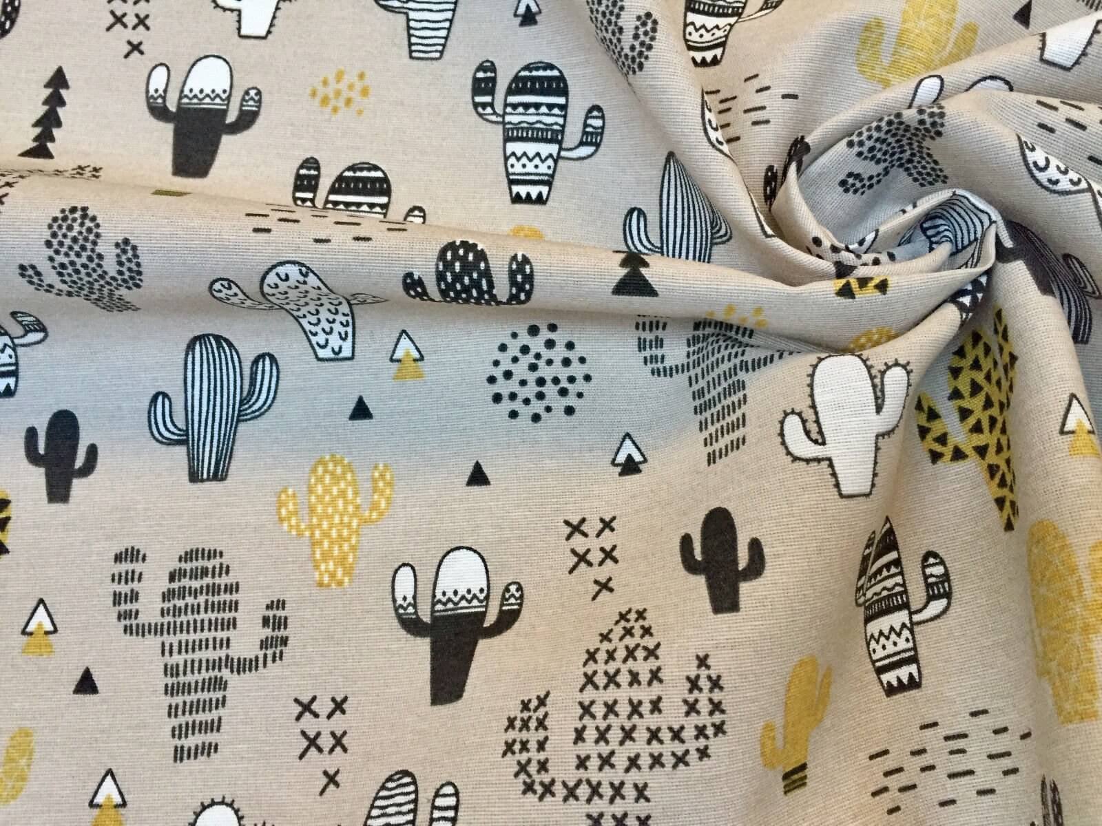 cactus fabric print