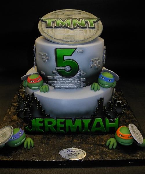 tmnt birthday cake