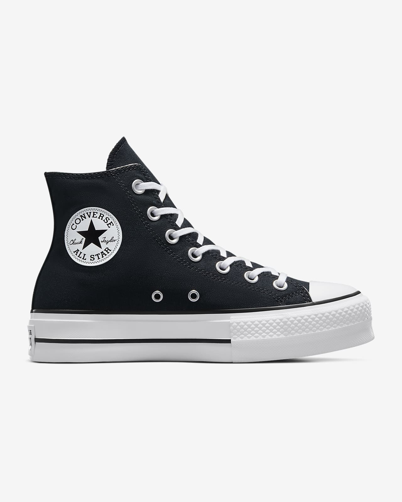 chucks with platform