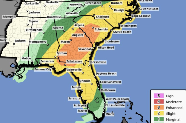 sc weather forecast