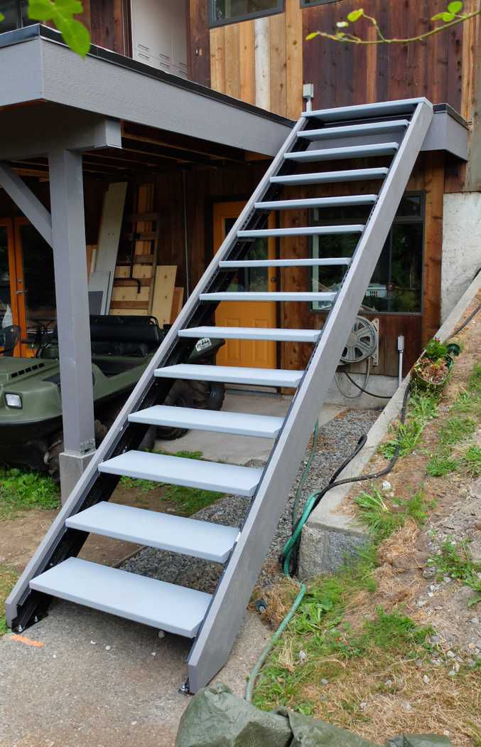 pre built outdoor stairs