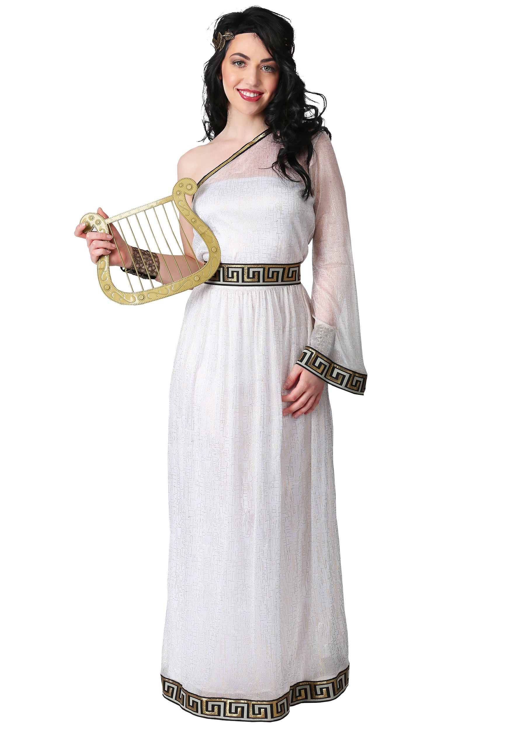 goddess costume with sleeves