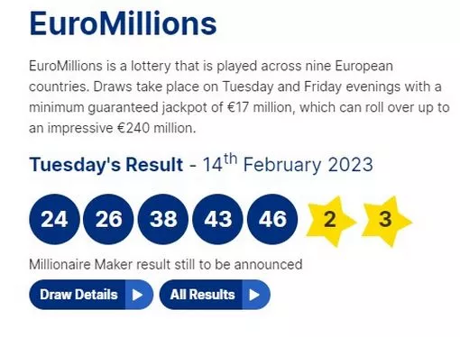 euromillions results