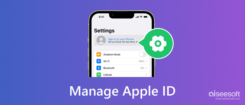 manage my apple id