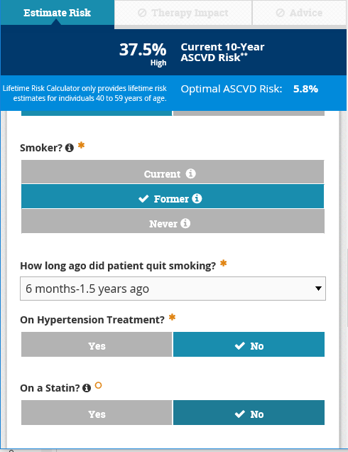 acc aha risk calculator plus