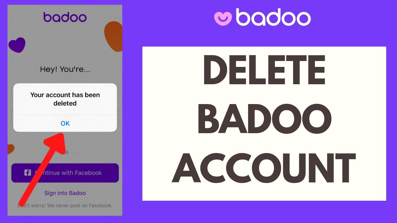 how can i delete badoo account