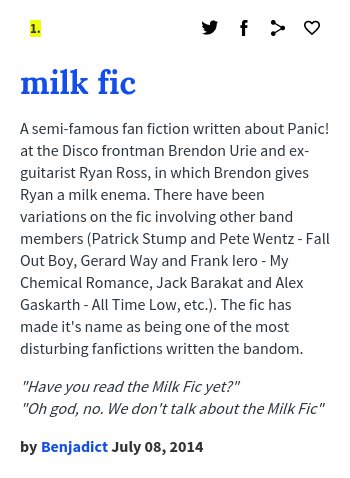 milk fic