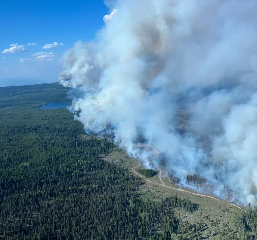 ross moore lake fire update