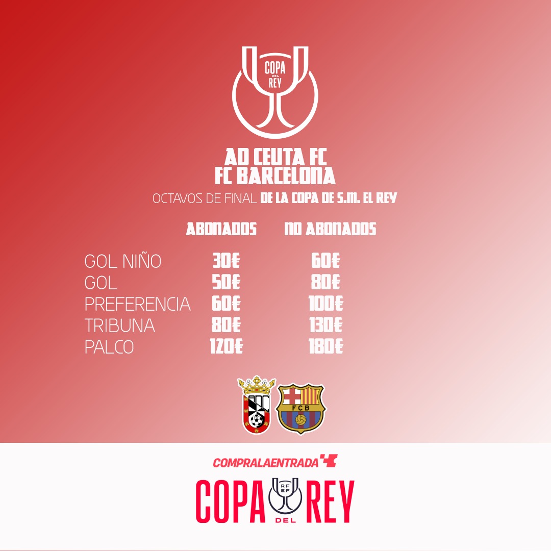 ceuta barcelona copa del rey entradas