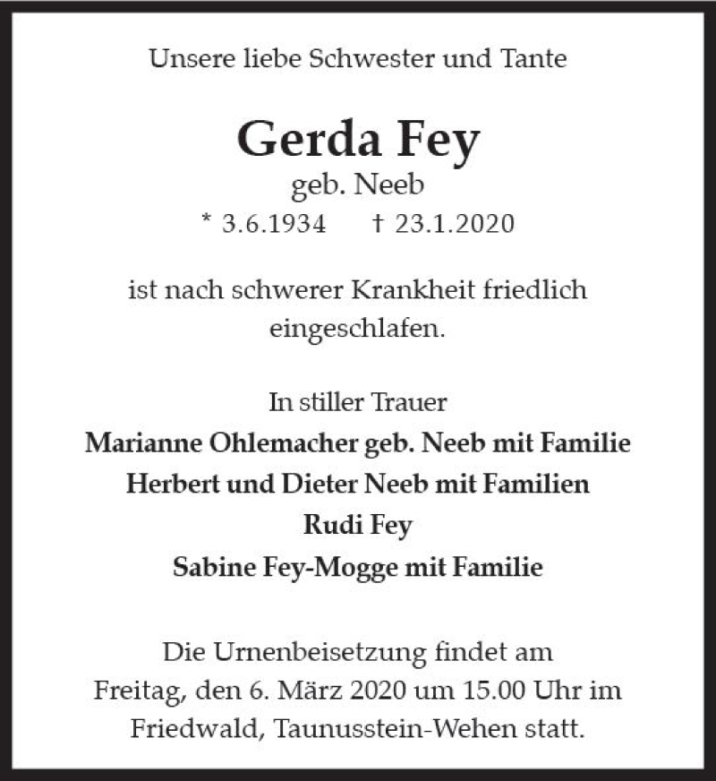 gerda fey