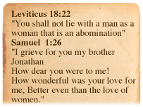 bible verse about gay