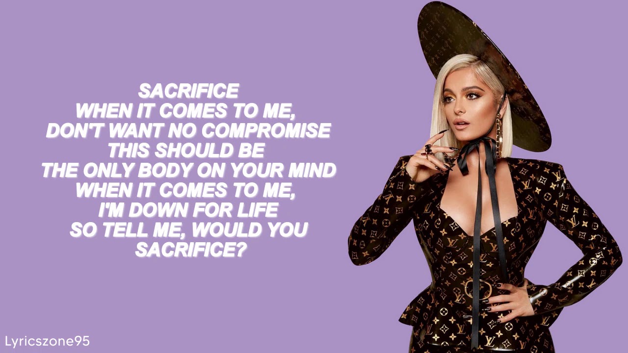 lyrics for sacrifice