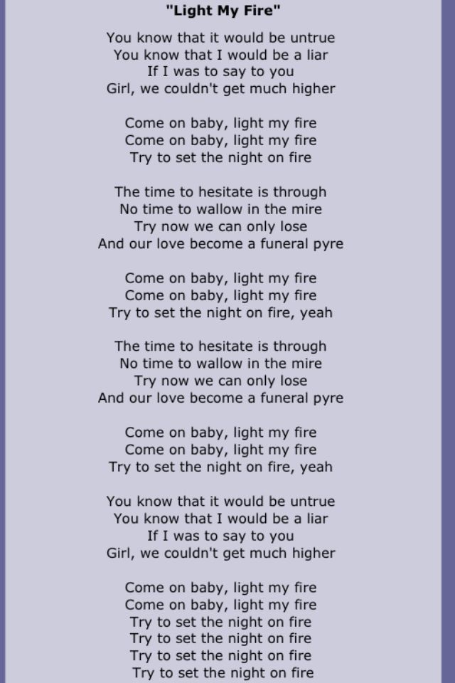 you are my fire song lyrics