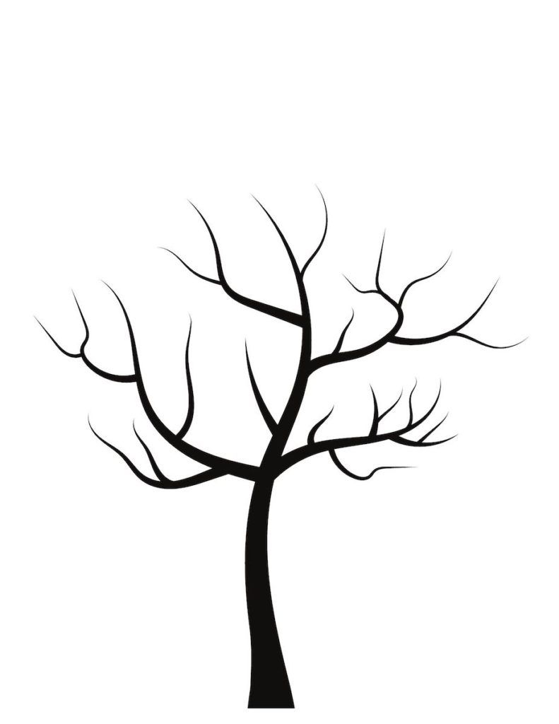 bare tree template