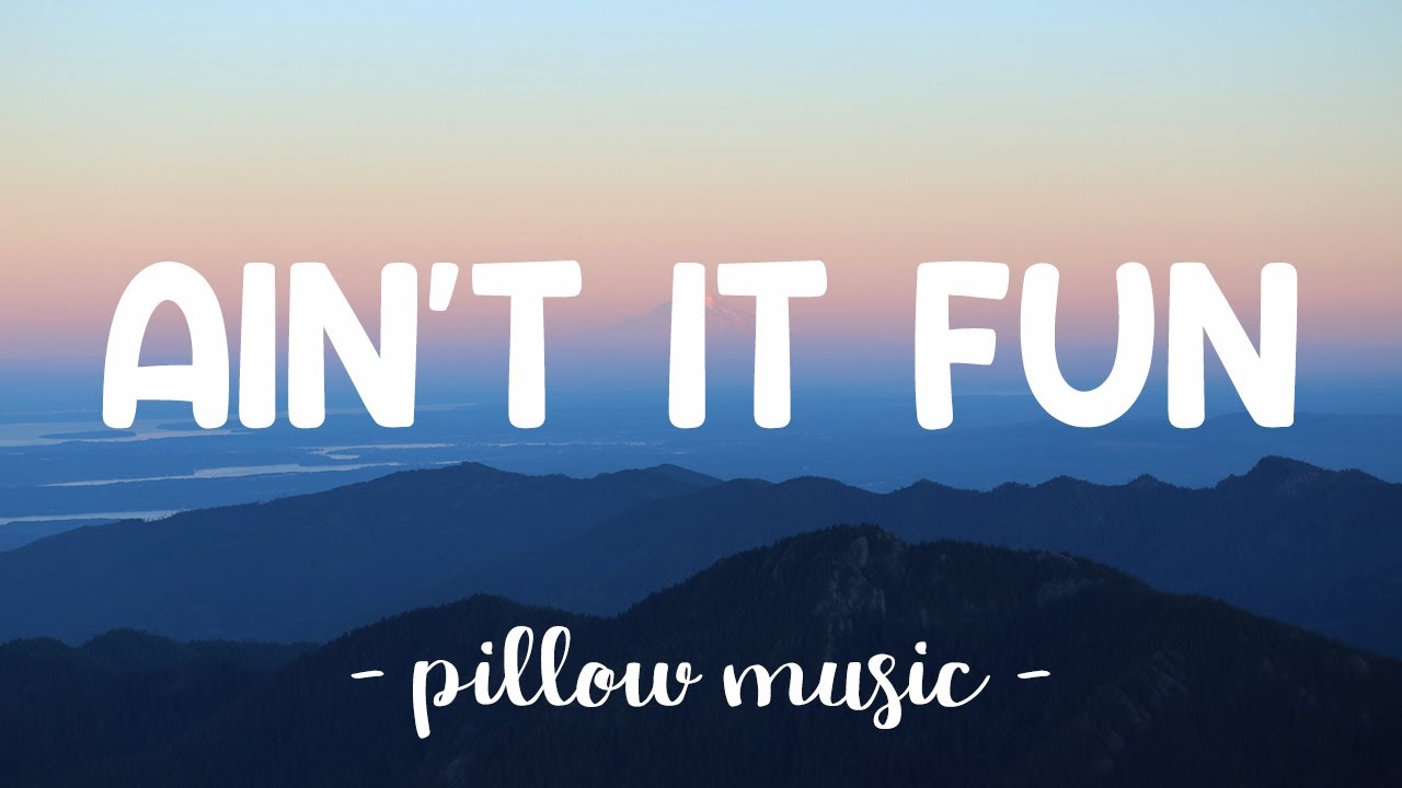 paramore aint it fun lyrics