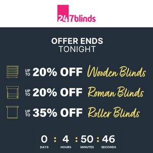 24/7 blinds promo code