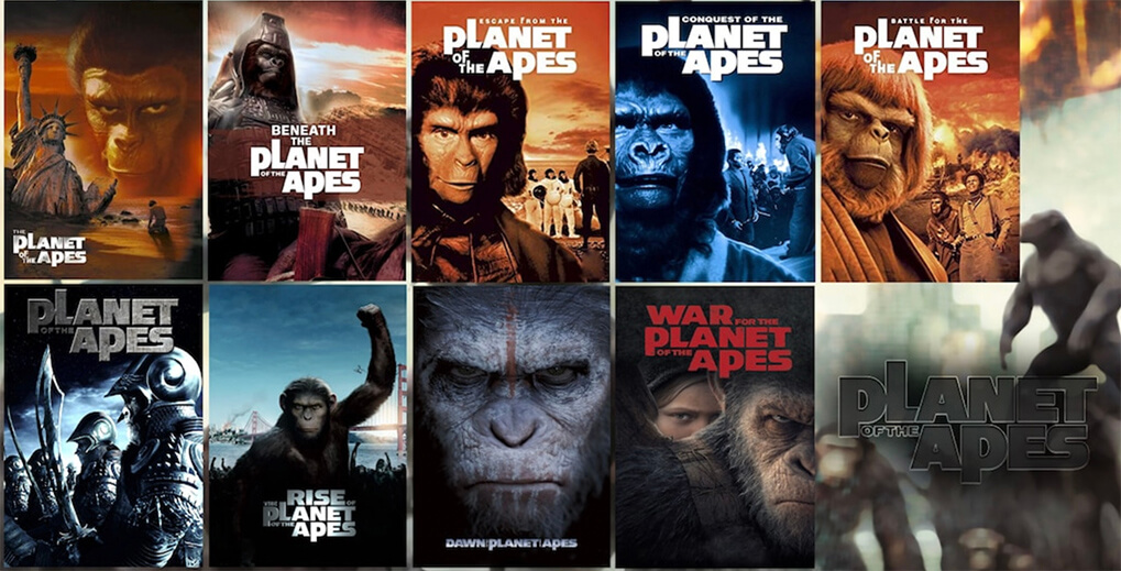 planet of the apes chronology