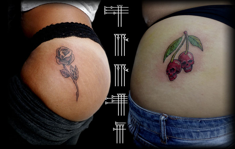 tatuajes para las nalgas