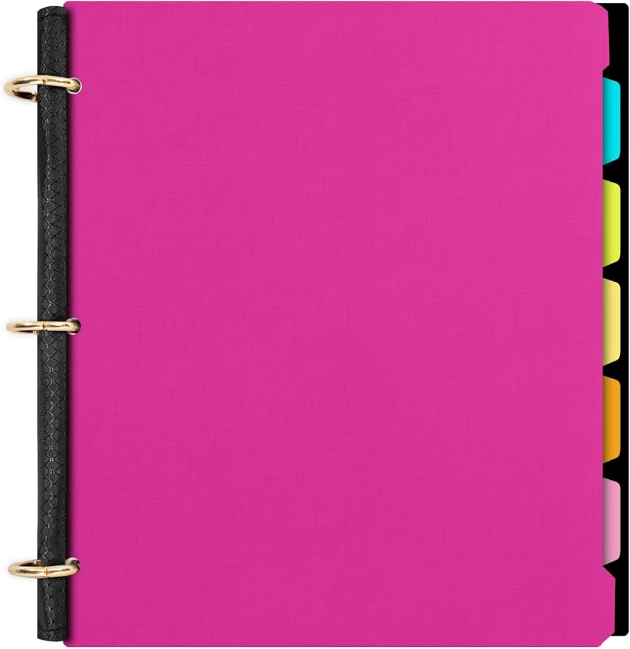 binder notebook with dividers