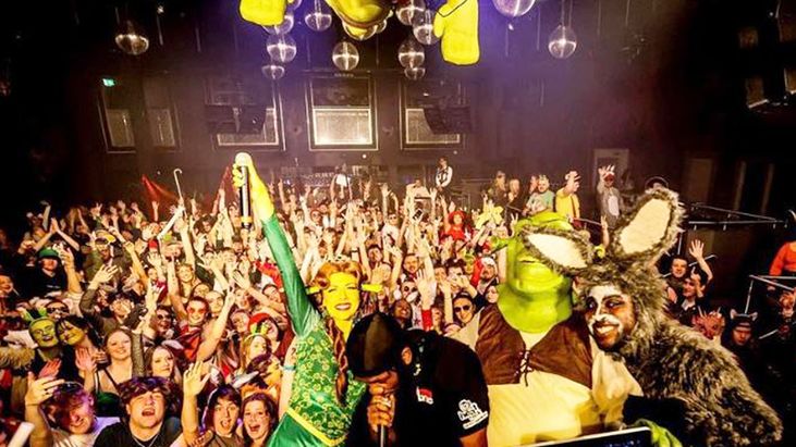 shrek rave madrid