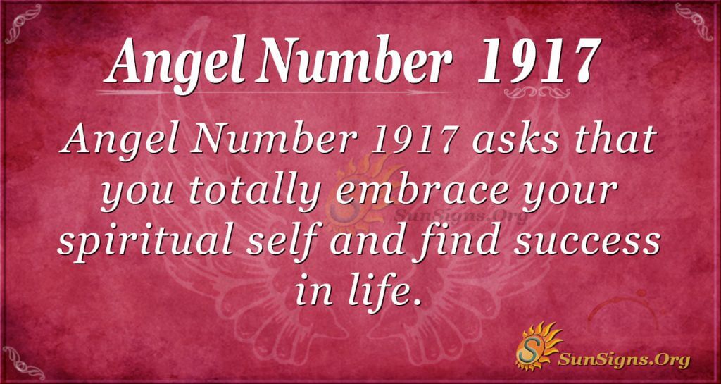 angel number 1917