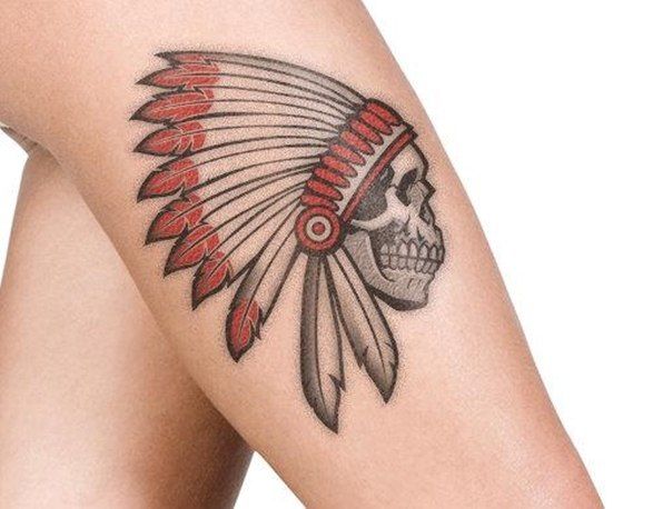 indian skull tattoo meaning