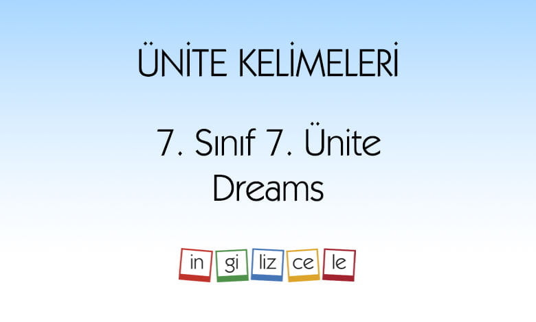 7 sınıf ingilizce 7 ünite konu anlatımı pdf