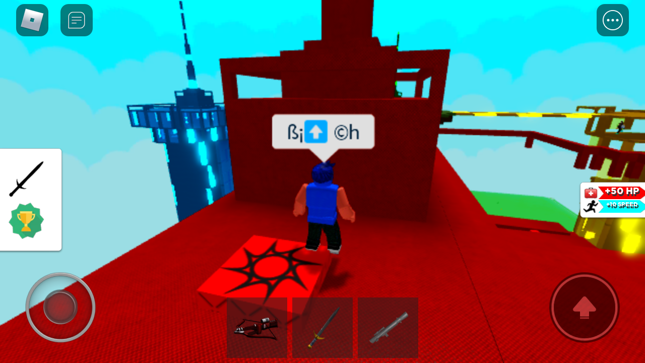 how to curse on roblox