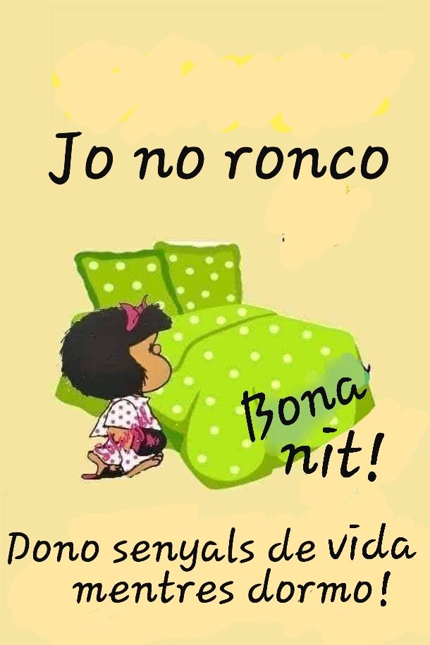 mafalda bona nit