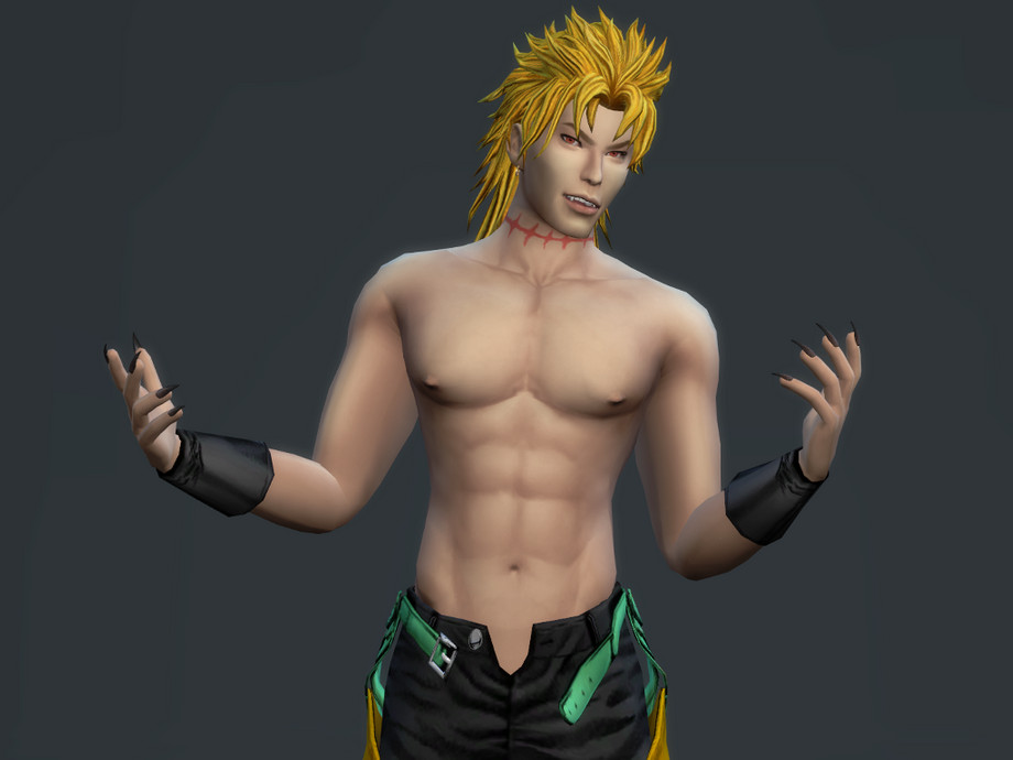 dio brando sims 4