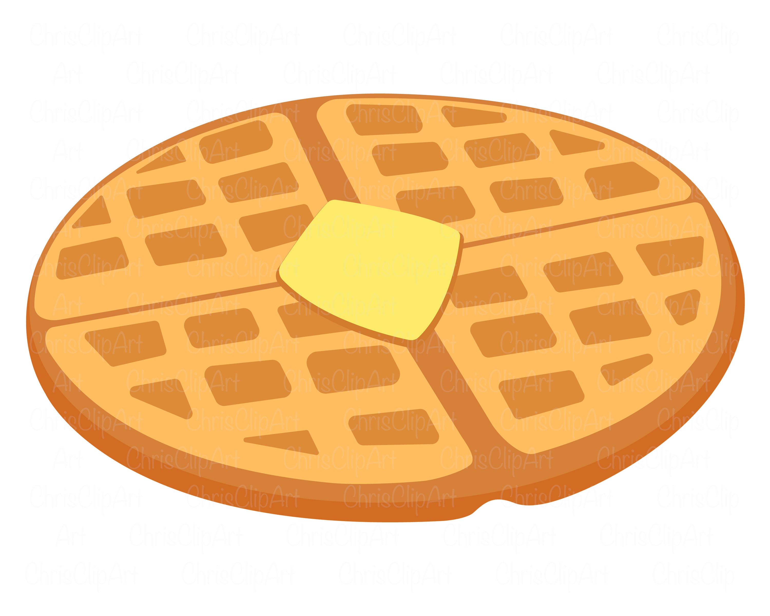 waffle clipart
