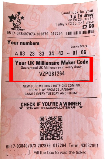 euromillions results tonight uk millionaire maker code results today